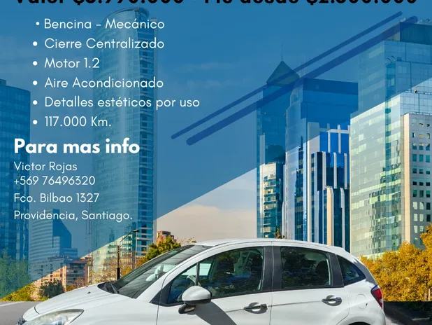 CITROEN C 3 2015     - Transmisión Manual     - Color BLANCO