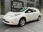 Nissan Leaf 2017     - Transmisión Automático     - Color white