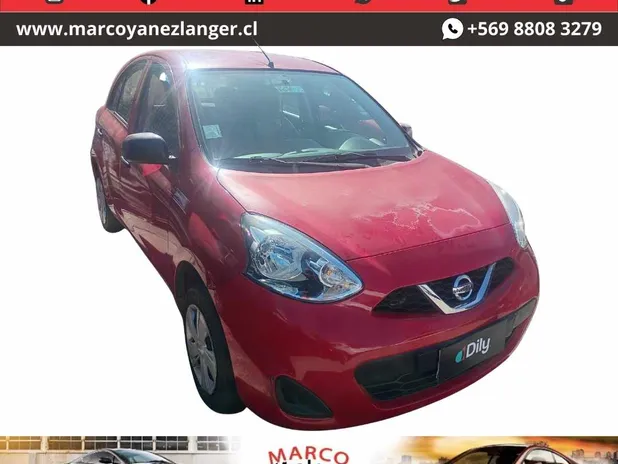 NISSAN MARCH SPORT 2018 - Transmisión Manual - Color rojo