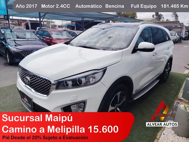 KIA NEW II SORENTO 2017     - Transmisión Automático     - Color BLANCO
